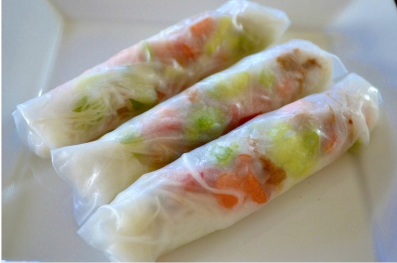 How to Make Easy Salad Rolls with Pantry Staples