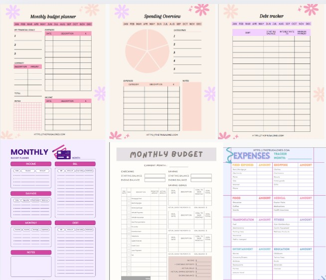 The Best Free Monthly Budget Planners for 2025 [Updated]