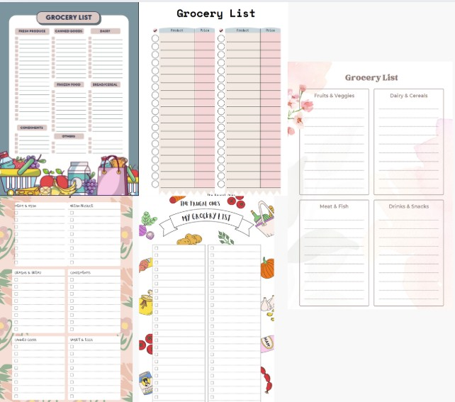 Find More Free Time with an Organized Grocery List