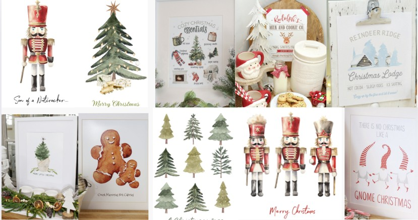 Christmas Printables: Free Downloads for a Cozy Home