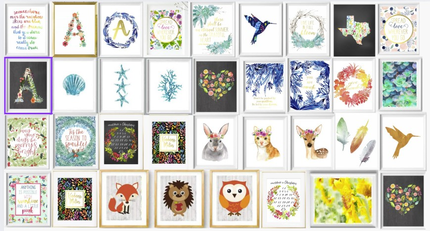 Frugal Decor: Free Decorative Downloads for Print and Frame