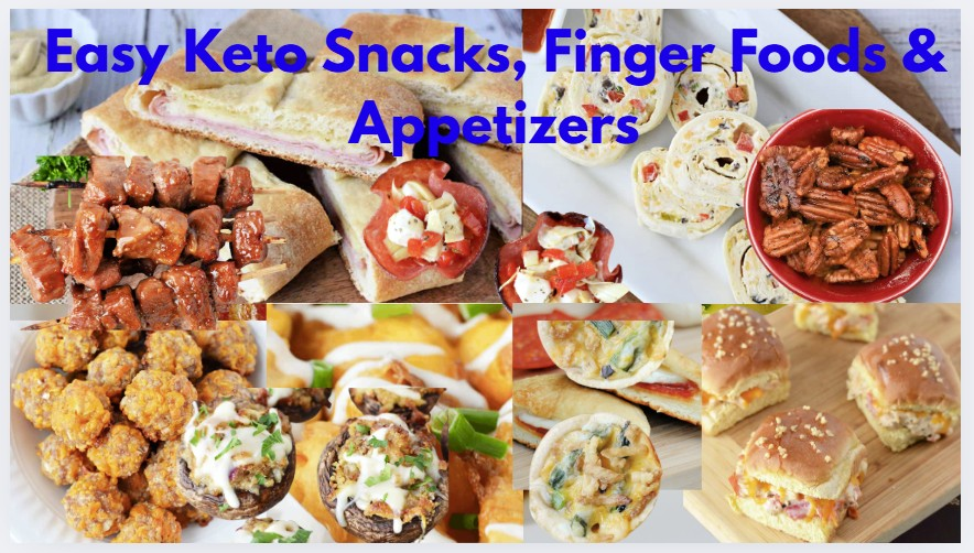 Easy Keto Snacks, Finger Foods & Appetizers Recipes | Best Picks